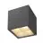 SLV Cube Aluminium Anthracite 15W 2200lm - 827-830 CCT | Dimmable