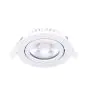 Noxion LED Adjustable Slim Spot White 6W 550lm - 930 Warm White | Cutout 75mm - IP54 - Best Colour Rendering 
